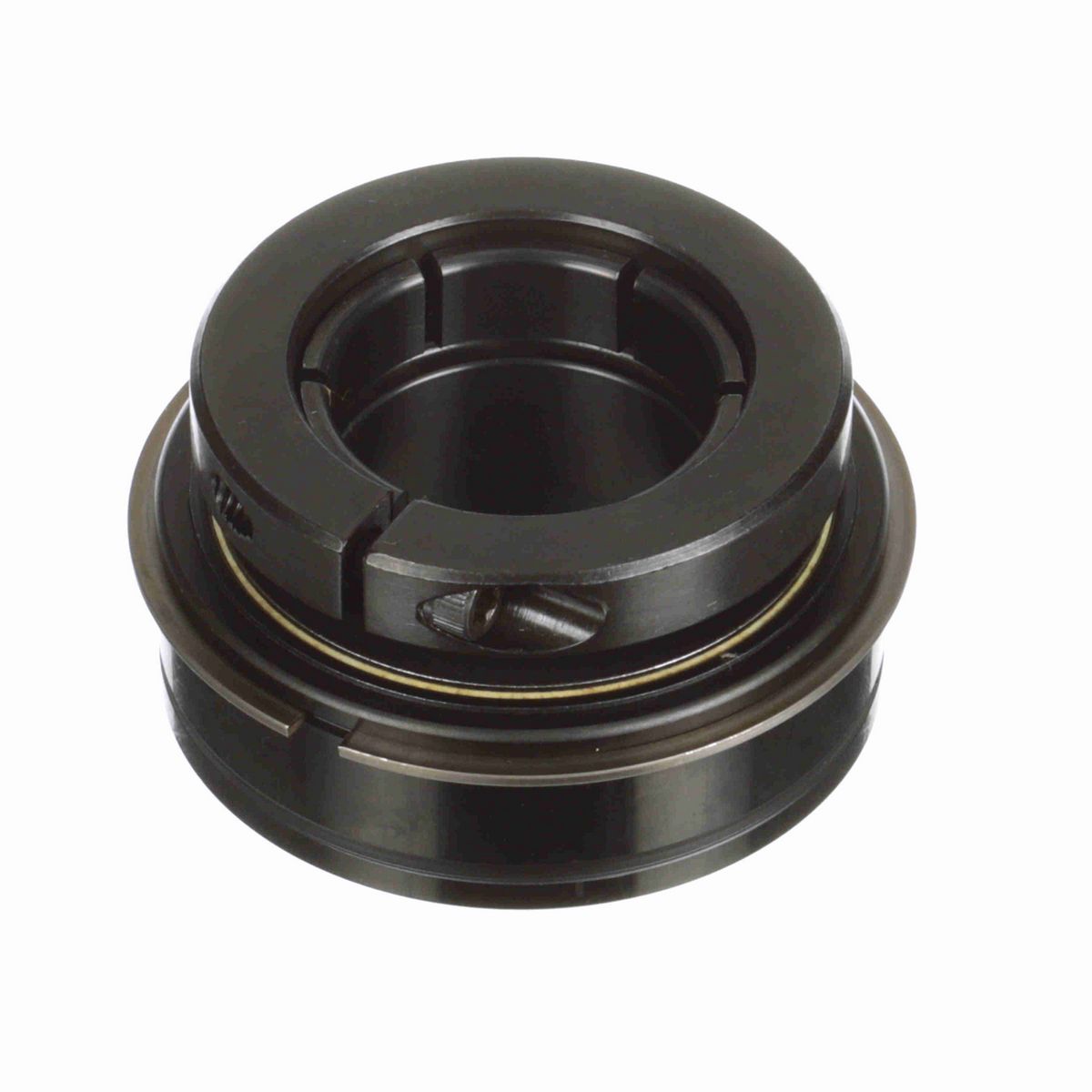 Sealmaster Mounted Insert Only Ball Bearing - 52100 Bearing Steel, Black Oxided - Concentric Lock - ER-28T