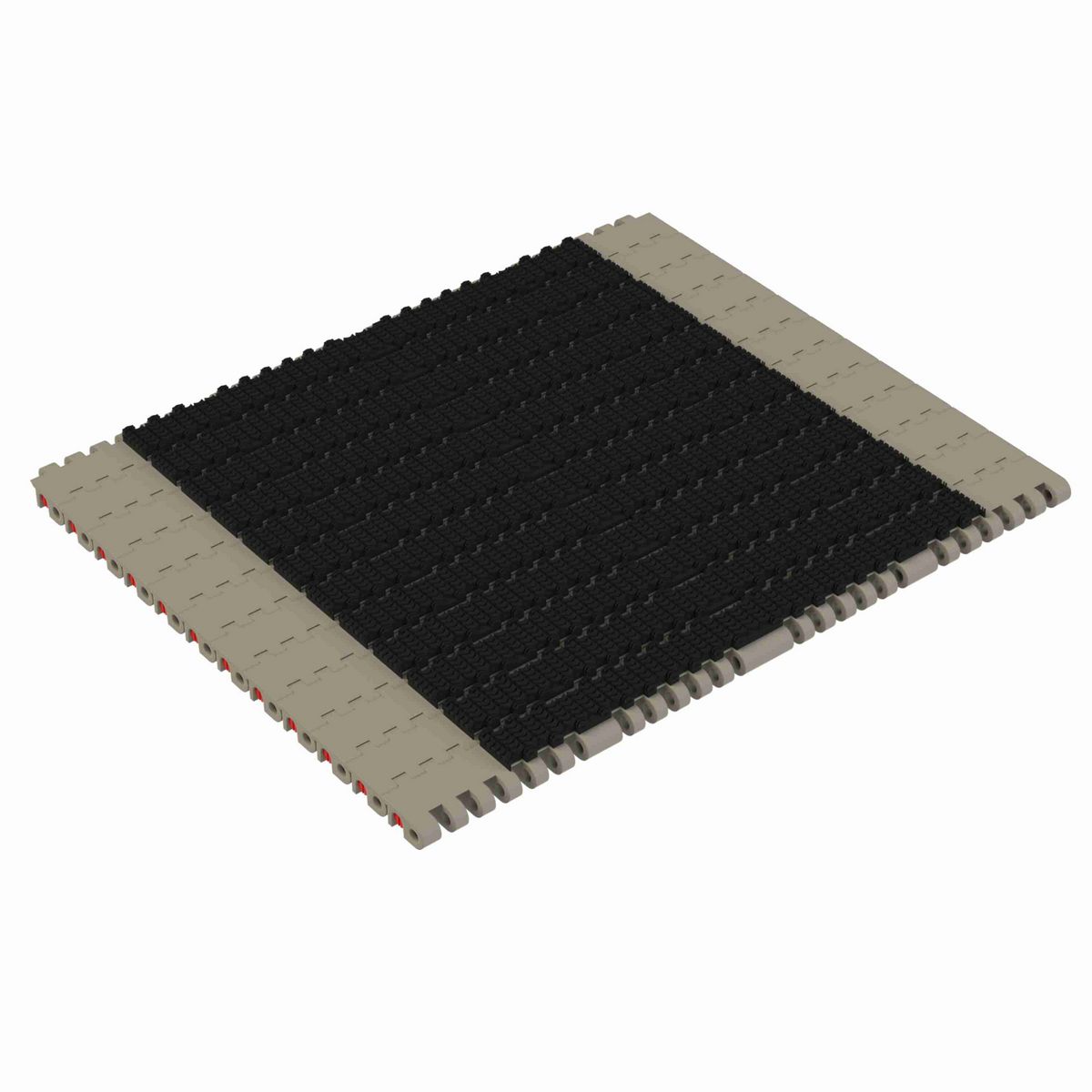 Rexnord 7705 SuperGrip™ Straight Running SuperGrip™, Material: Grey Tough Composite, Width: 24in, Pitch: 1in - 10384016