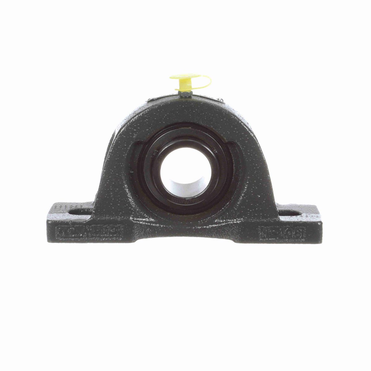 Sealmaster Mounted Cast Iron Two Bolt Pillow Block Ball Bearing - 52100 Bearing Steel, Black Oxided - Setscrew Lock - Air Handling Housing Fit, Noise Tested - NP-19 CXU