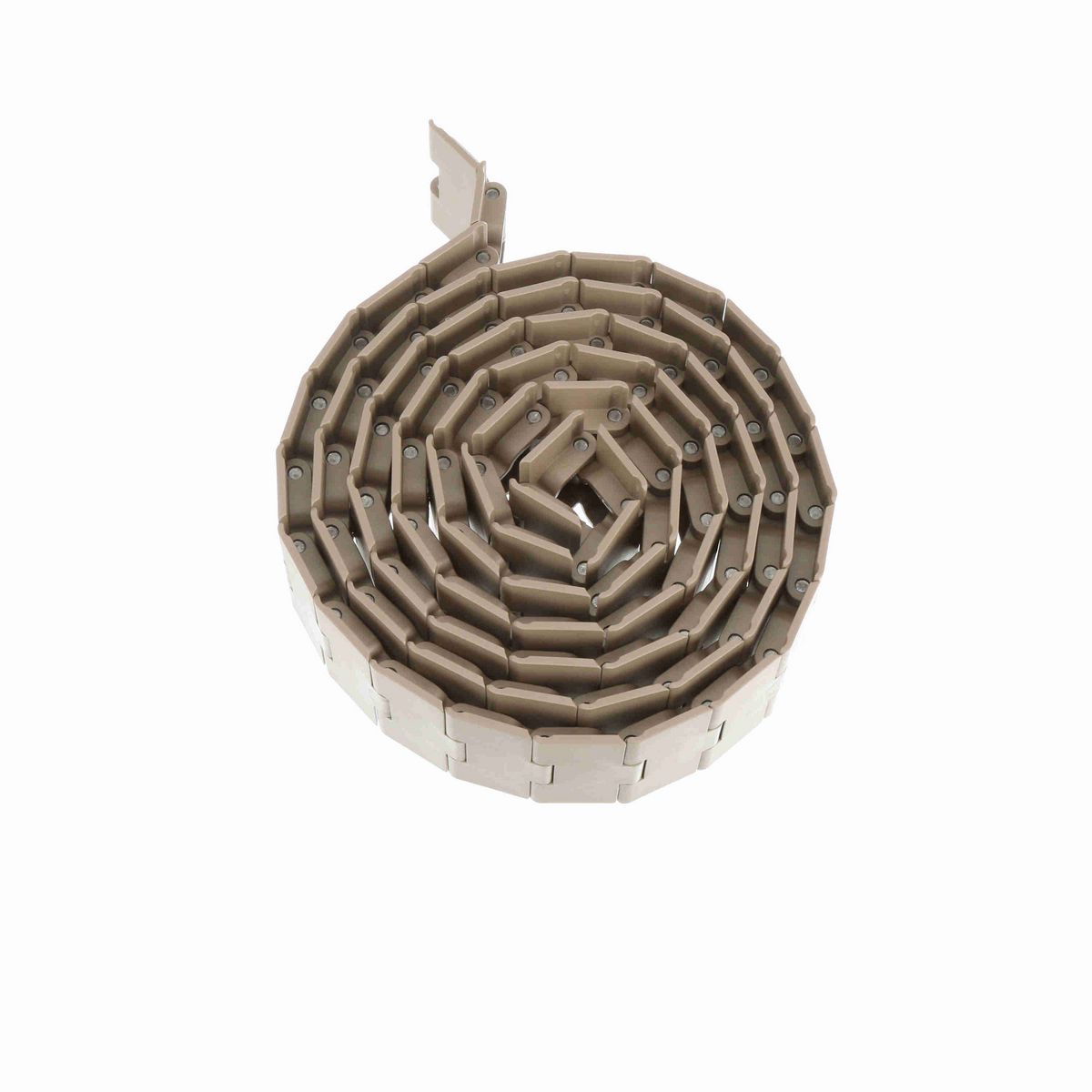 System Plast 828 Straight Running Solid Top, Material: Tan Low Friction, Width: 3.3in, Pitch: 1.5in - LF828-K330