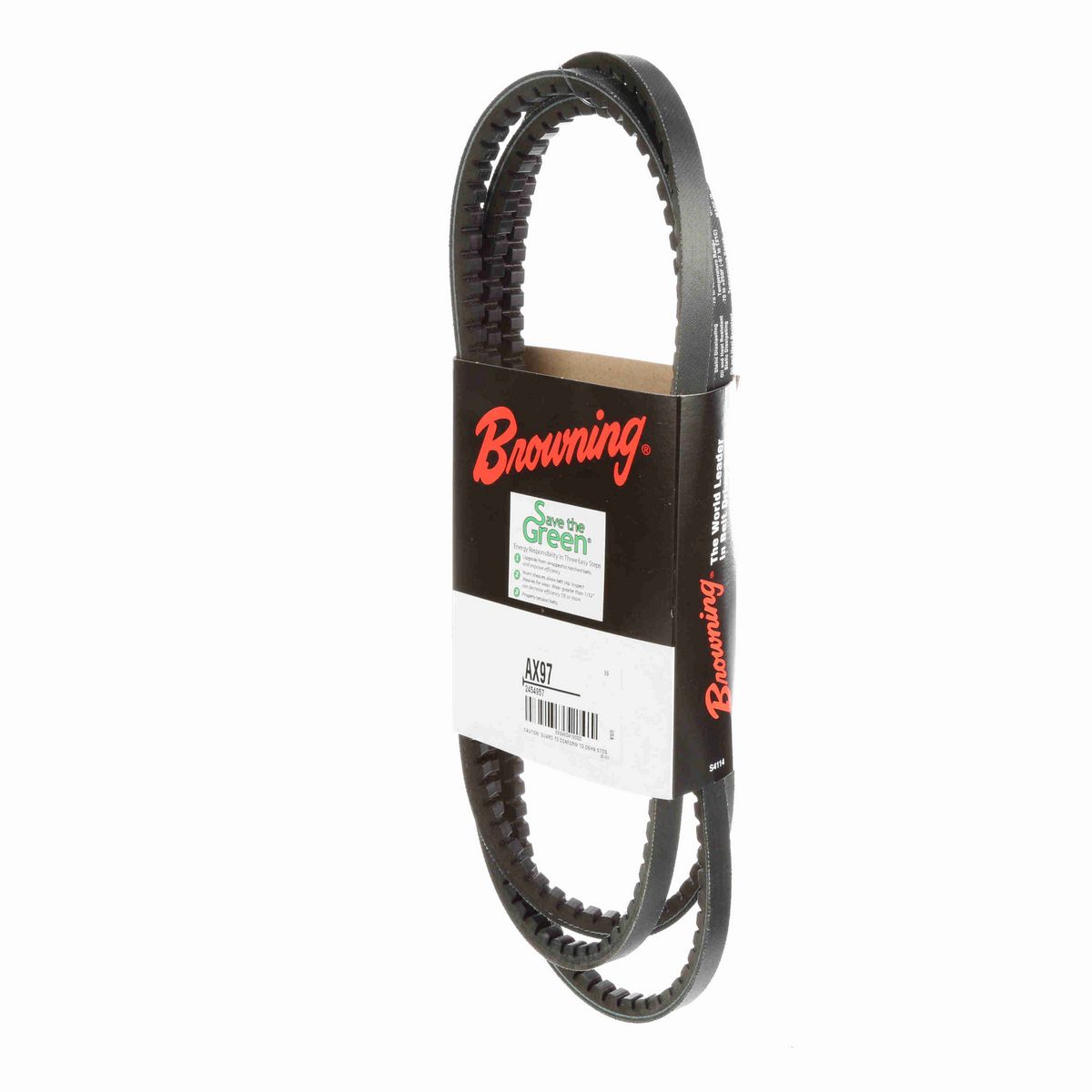 Browning EPDM Notched Belt 98% Efficient - AX97