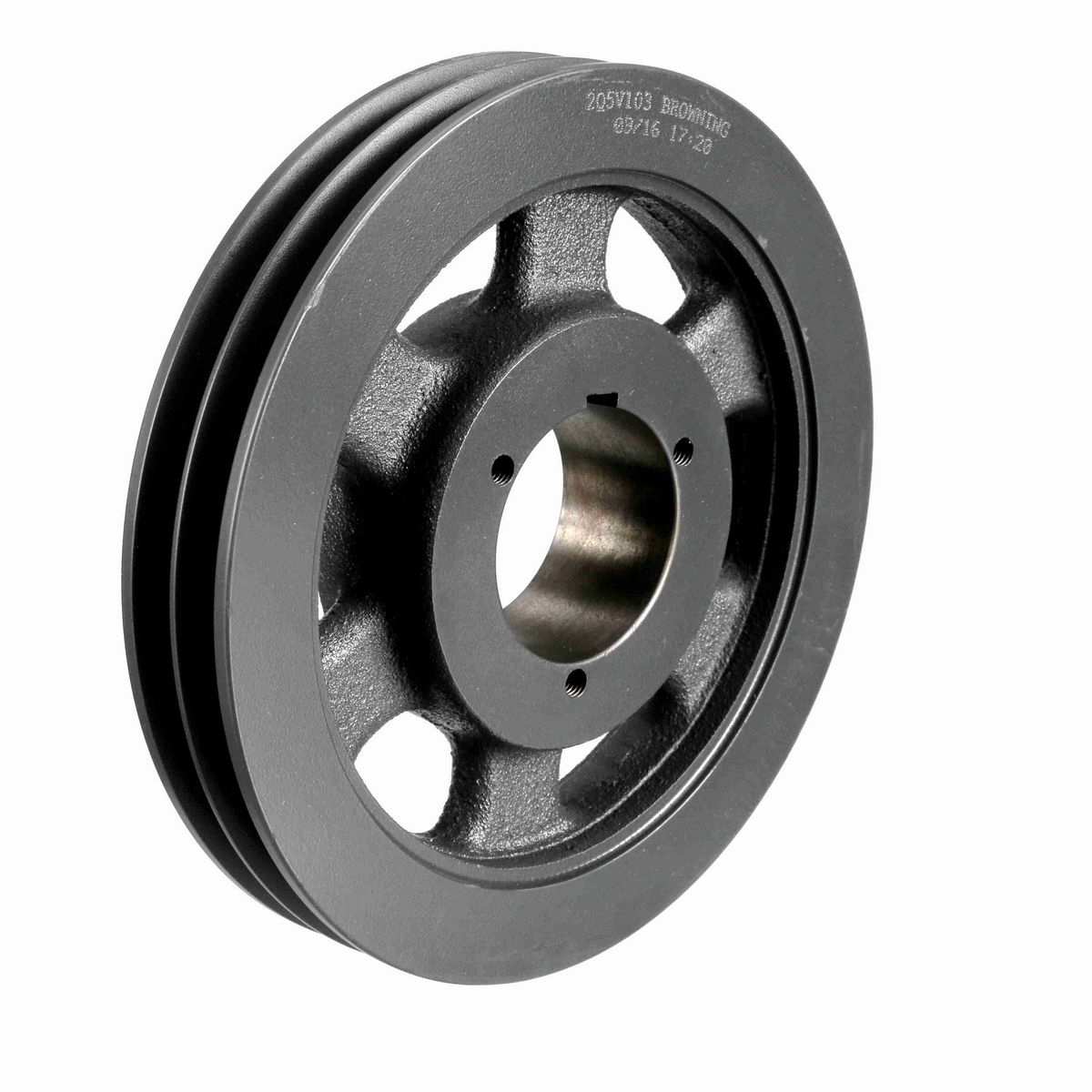 Browning 2 Groove Cast Iron Bushed Bore Multiple Sheave - 2Q5V103