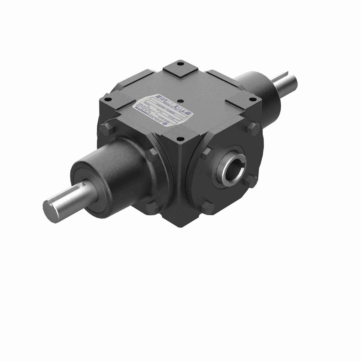 Hub City Bevel Gear Drives Cast Iron Bevel Reducer - 175 2/1 GG SP 1.000