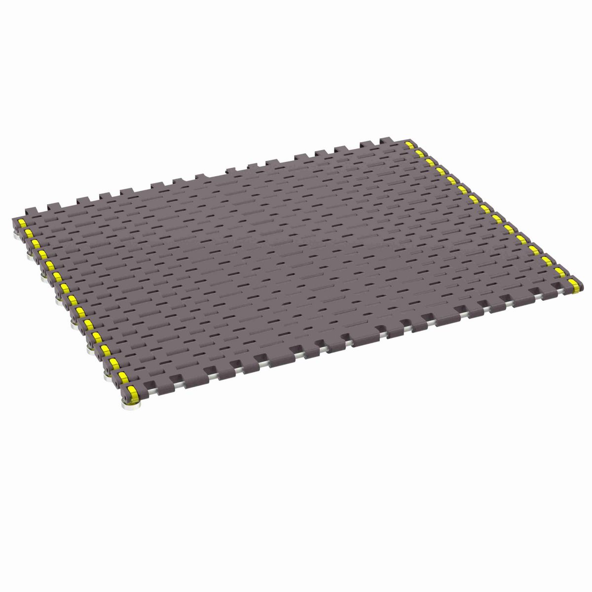 Rexnord 7956B Side-flexing Flush Grid, Material: Brown High Performance, Width: 24in, Pitch: 1.25in - 81450541