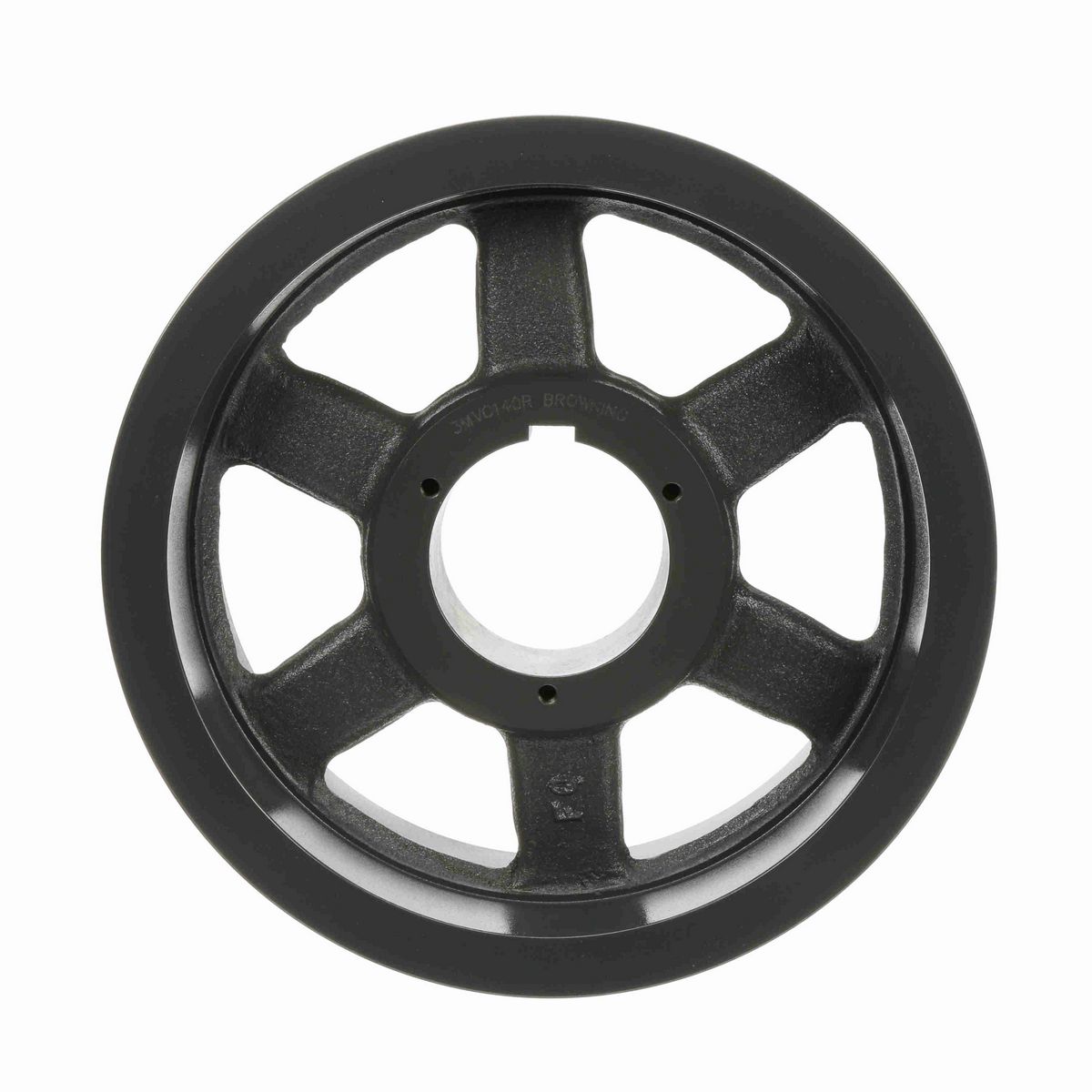 Browning 3 Groove Cast Iron Bushed Bore Companion Sheave - 3MVC140R