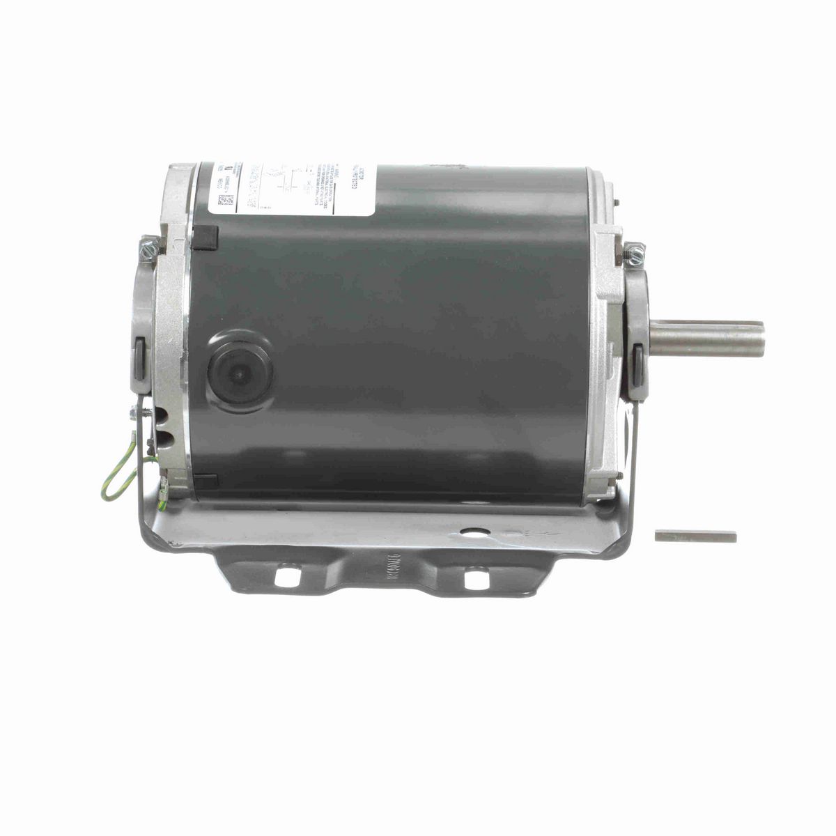 LEESON Fan and Blower Motor, 0.50 HP, 1 Ph, 60 Hz, 230 V, 1800 RPM, 56 Frame, DP - 4393