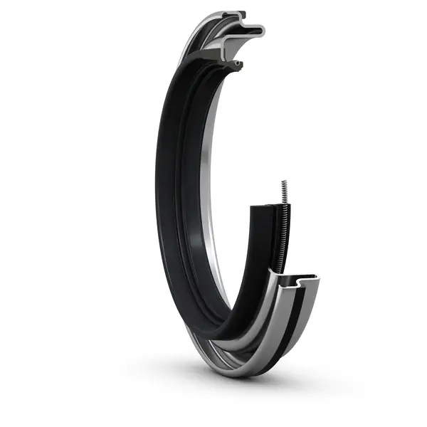 Манжетное уплотнение с металлическим корпусом, кромкой SKF Wave и вспомогательной бесконтактной кромкой, для жидкой или пластичной смазки, метрические и дюймовые размеры SKF 18891