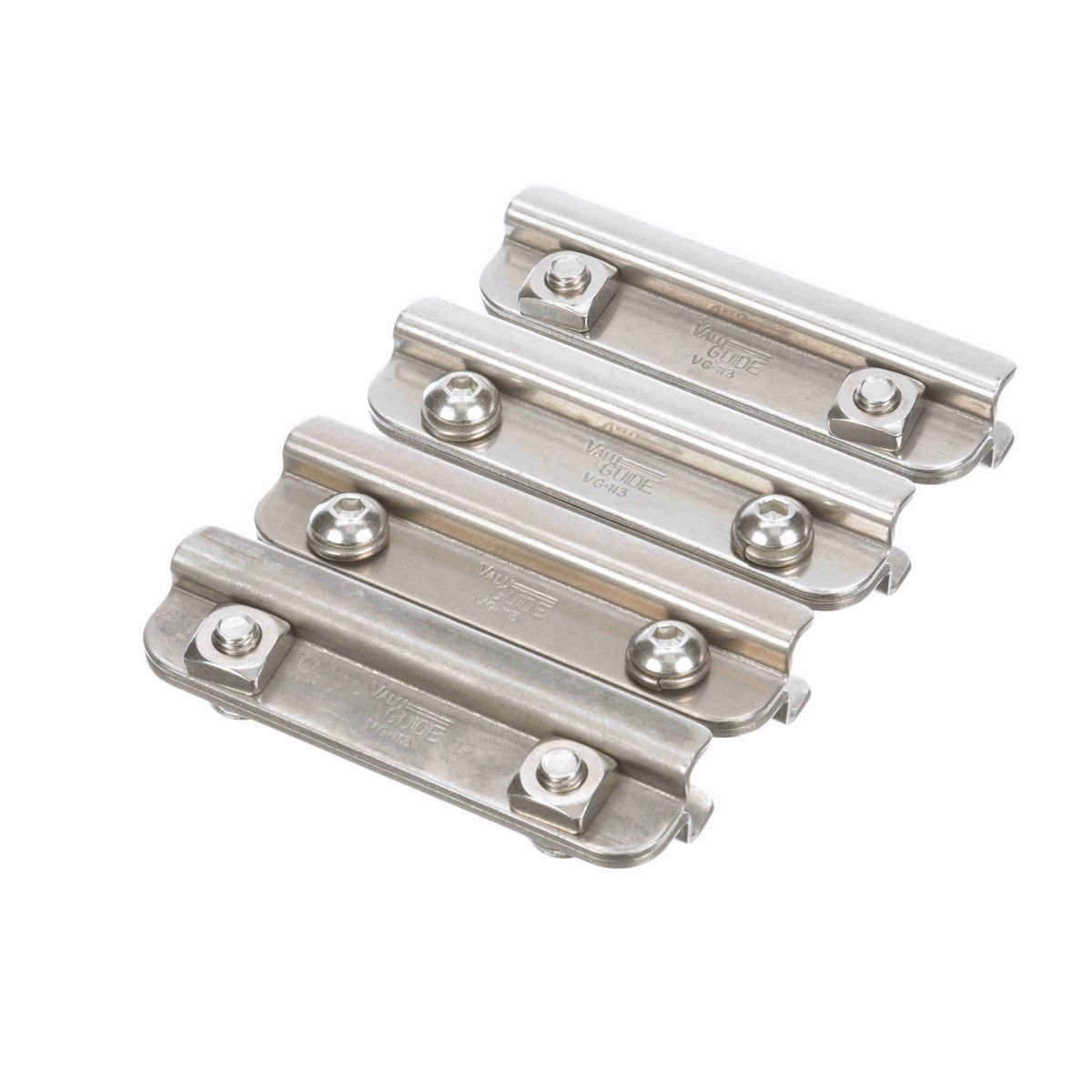 System Plast Rail Splice Clamp, Stainless Steel, 3" - VG-113-03