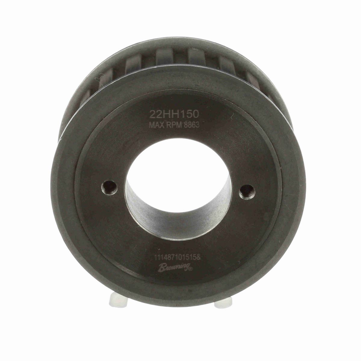 Browning Steel Bushed Bore Gearbelt Pulley - 22HH150