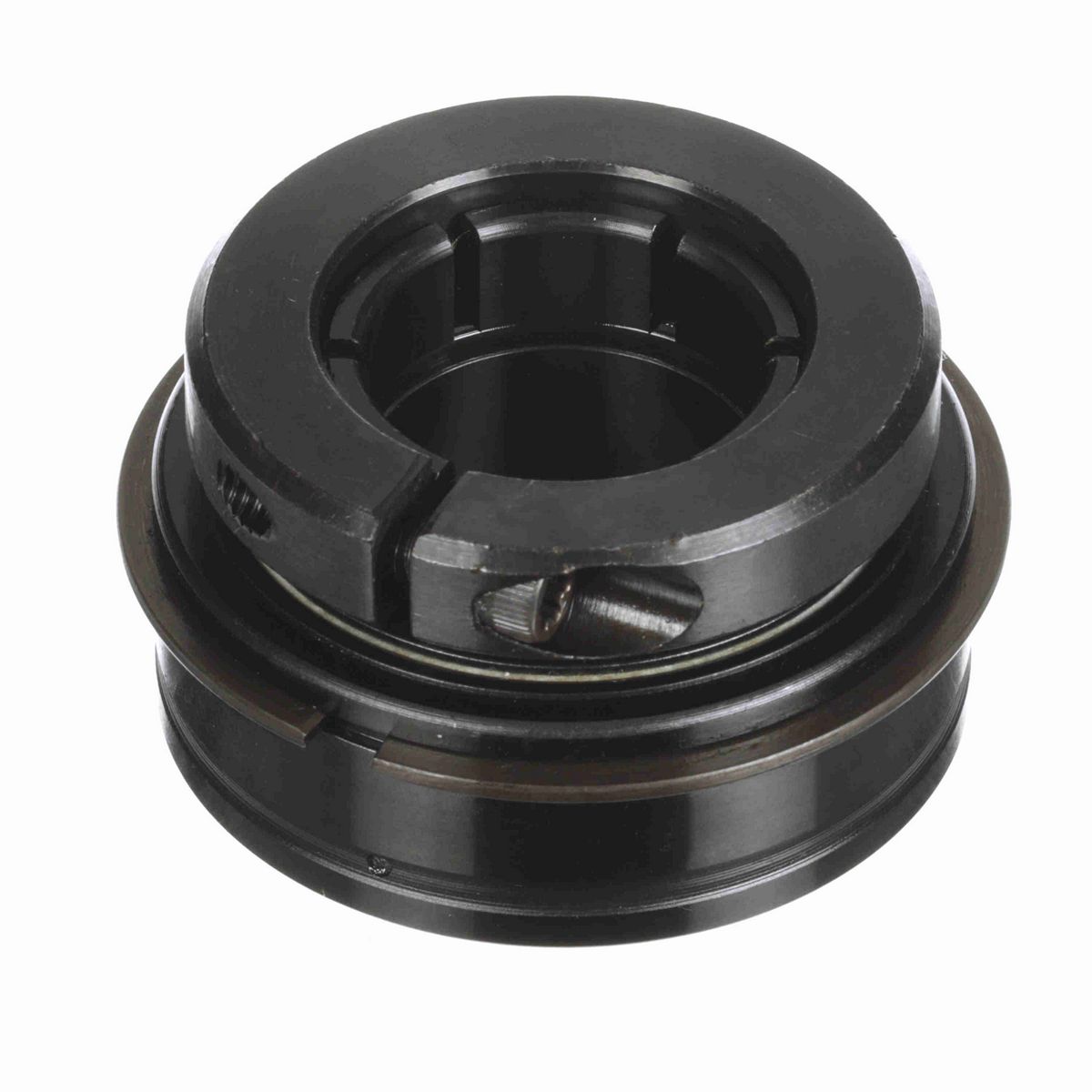 Sealmaster Mounted Insert Only Ball Bearing - 52100 Bearing Steel, Black Oxided - Concentric Lock - ER-19T