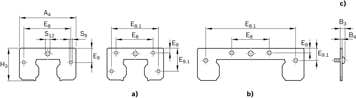 Скребковая пластина для шариковых рельсовых систем Bosch Rexroth 25 & [R162021035]