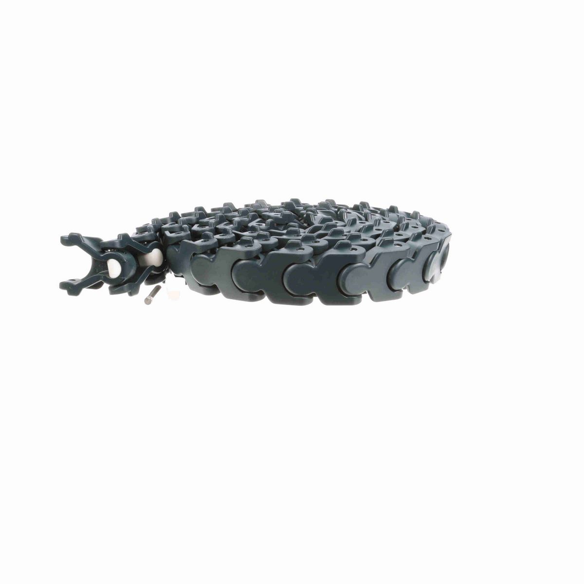 System Plast 1701TAB Side-flexing Solid Top, Material: NG evo (Gray Blue), Width: 53.1mm, Pitch: 50mm - NGE1701-TAB