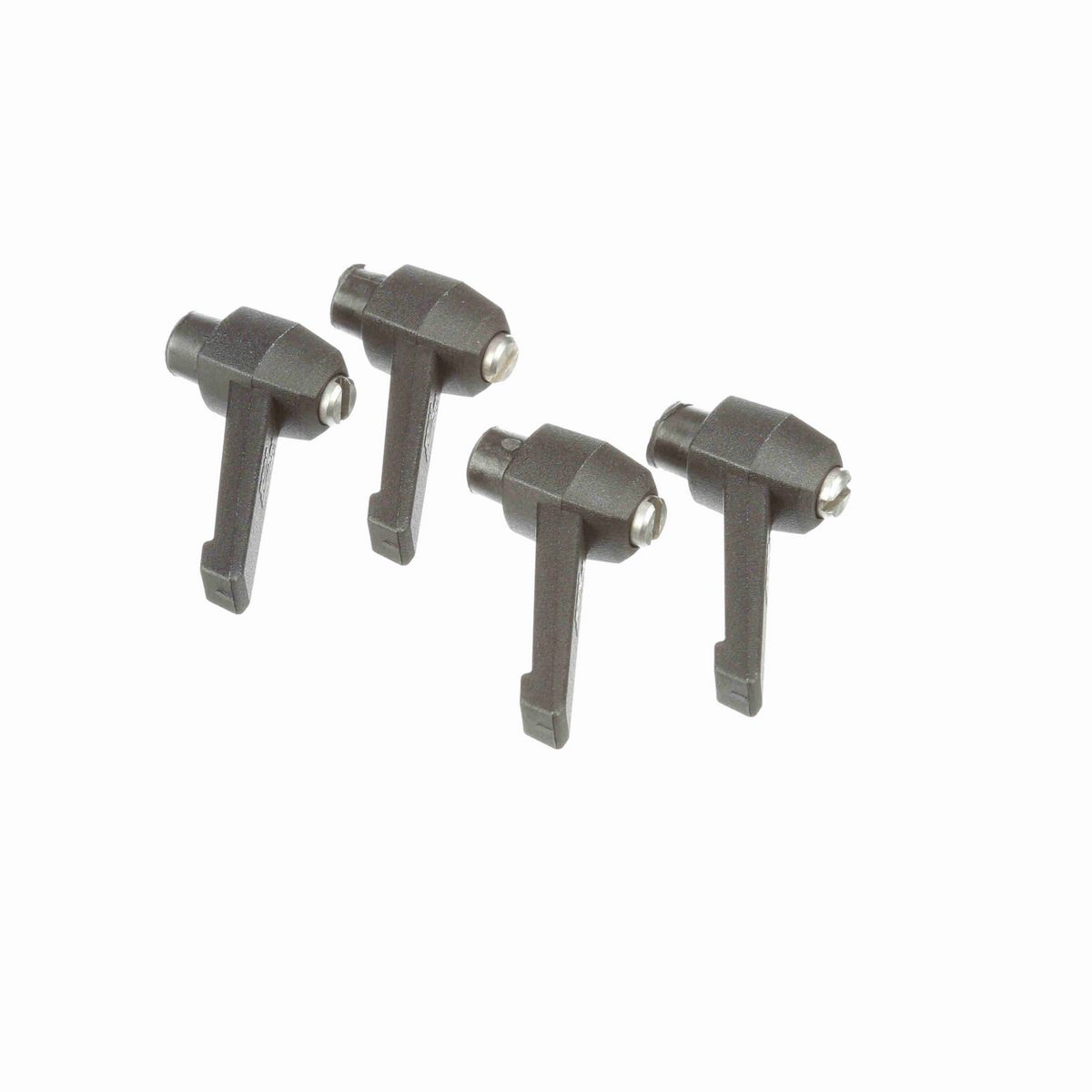 System Plast Ratchet Handle (Female); Thread: 1/4-20, Handle Length: 1.63-in, Color: Black - RH-10-BK-FS1420