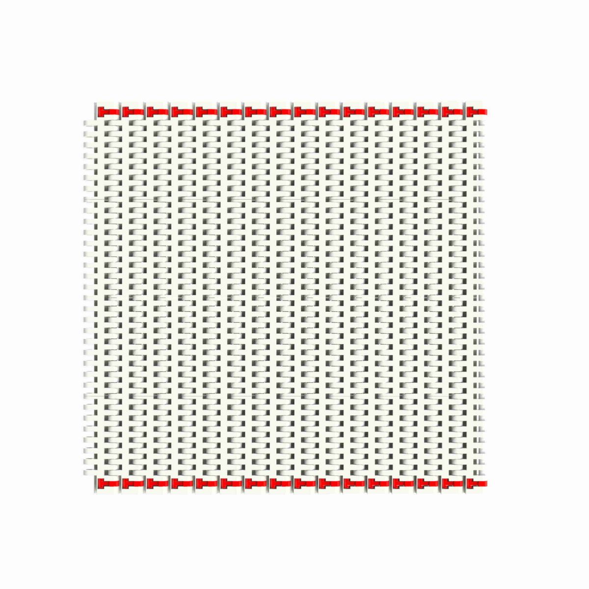 Rexnord 8505 RubberTop® Straight Running RubberTop®, Material: White High Temperature, Width: 9in, Pitch: 0.75in - 10343051