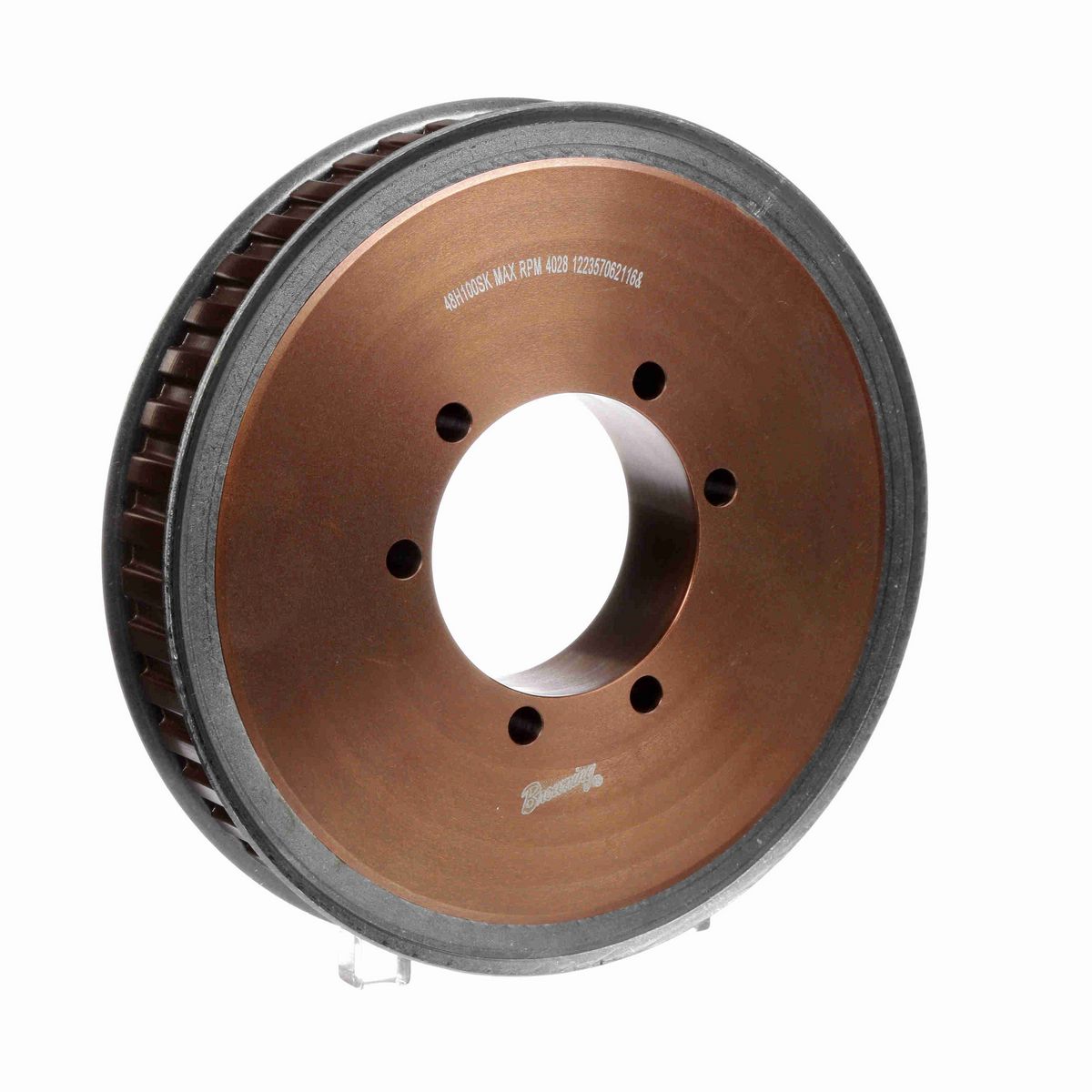 Browning Steel Bushed Bore Gearbelt Pulley - 48H100SK
