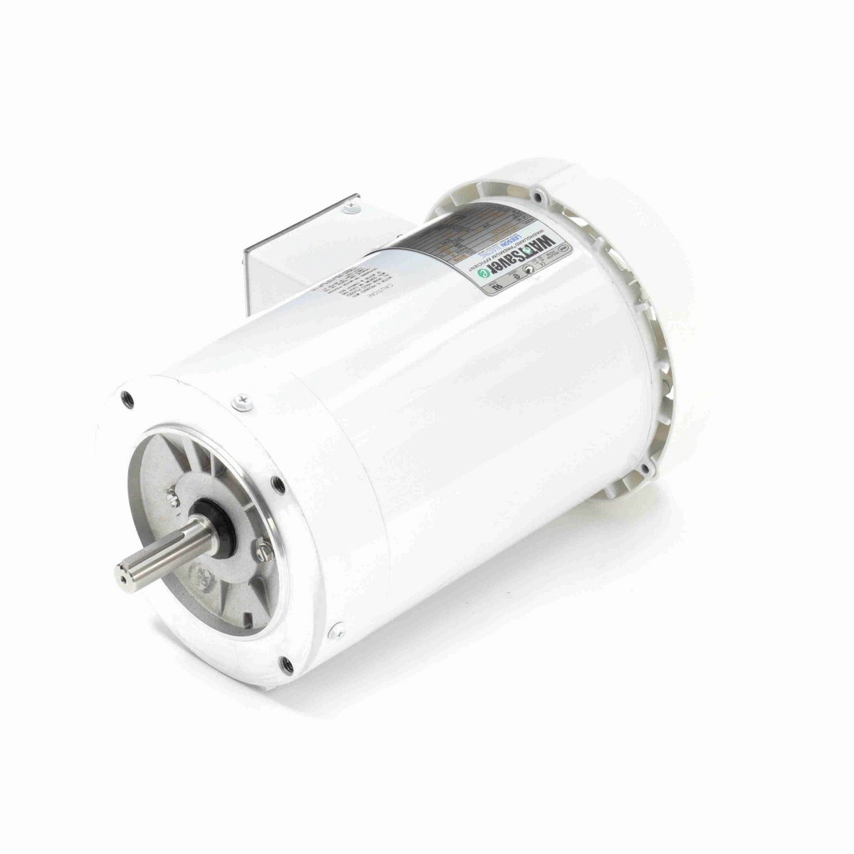 LEESON White Duck™ General Purpose Motor, 2 HP, 3 Ph, 60 Hz, 230/460 V, 3600 RPM, 56C Frame, TEFC - 119472.00