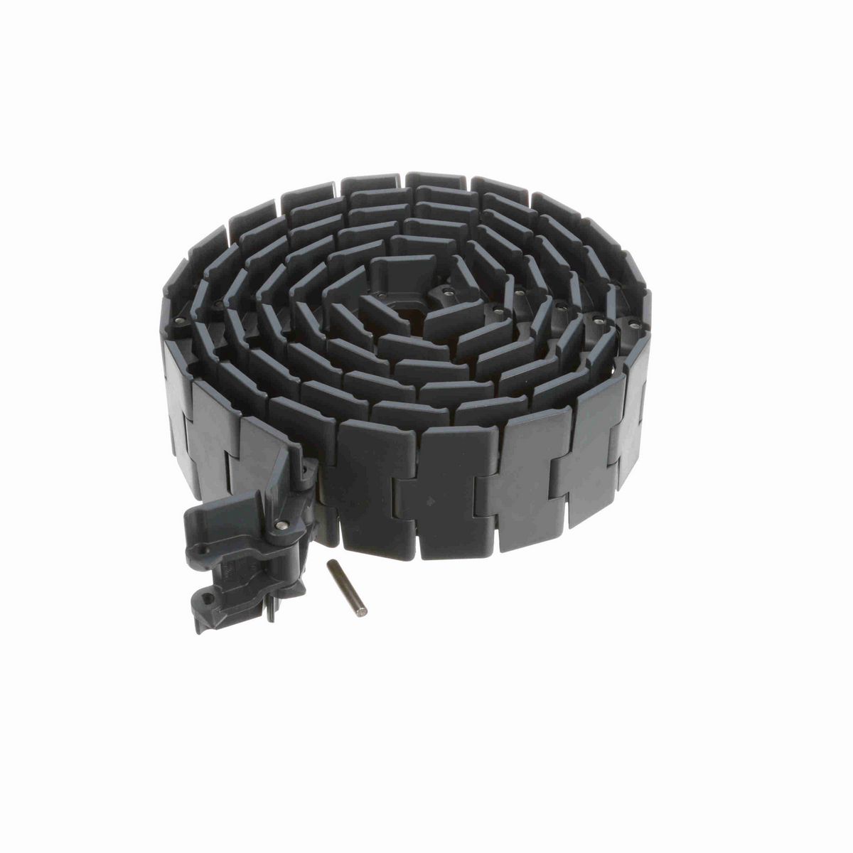 System Plast 879B Side-flexing Solid Top, Material: NG evo (Gray Blue), Width: 3.25in, Pitch: 1.5in - NGE879-K325