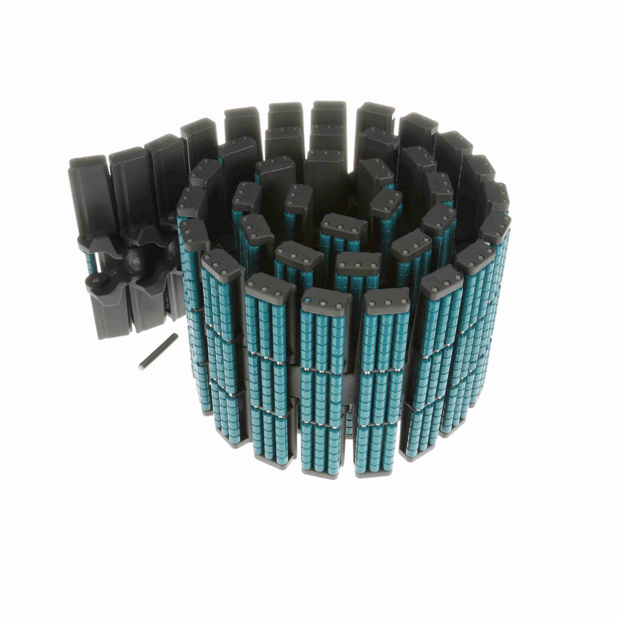 System Plast 882TAB LBP Side-flexing Low Backline Pressure, Material: Gray Low Friction, Width: 7.5in, Pitch: 1.5in - LFG882LBP-TAB-K750