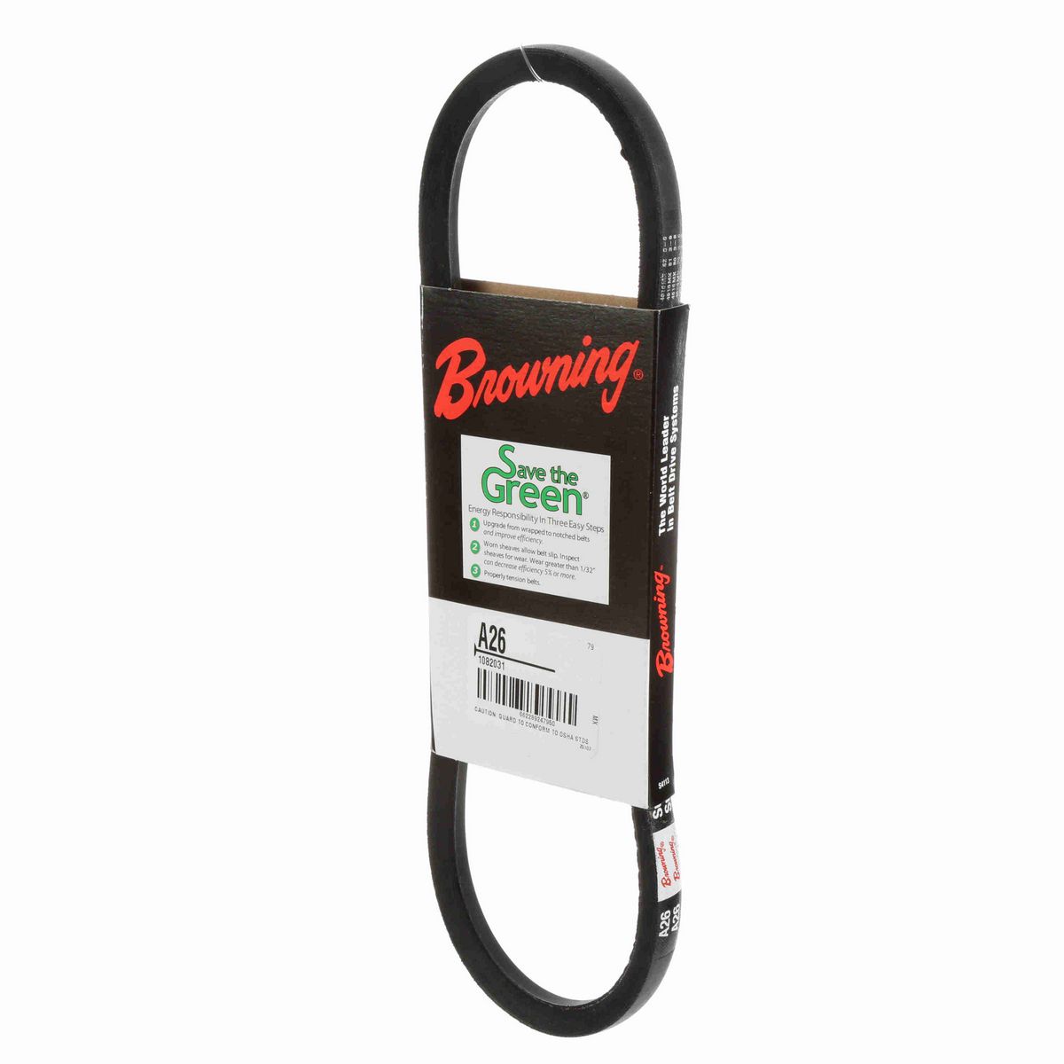 Browning Neoprene Wrapped Belt 95% Efficient - A26