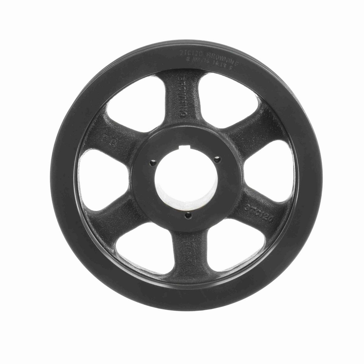 Browning 2 Groove Cast Iron Bushed Bore Multiple Sheave - 2TC120