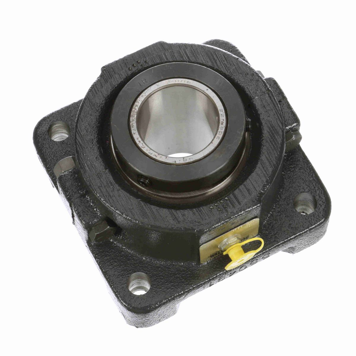 Sealmaster Mounted Cast Iron Four Bolt Flange Tapered Roller - 52100 Bearing Steel - Double Collar Mount Lock - RFB 111C