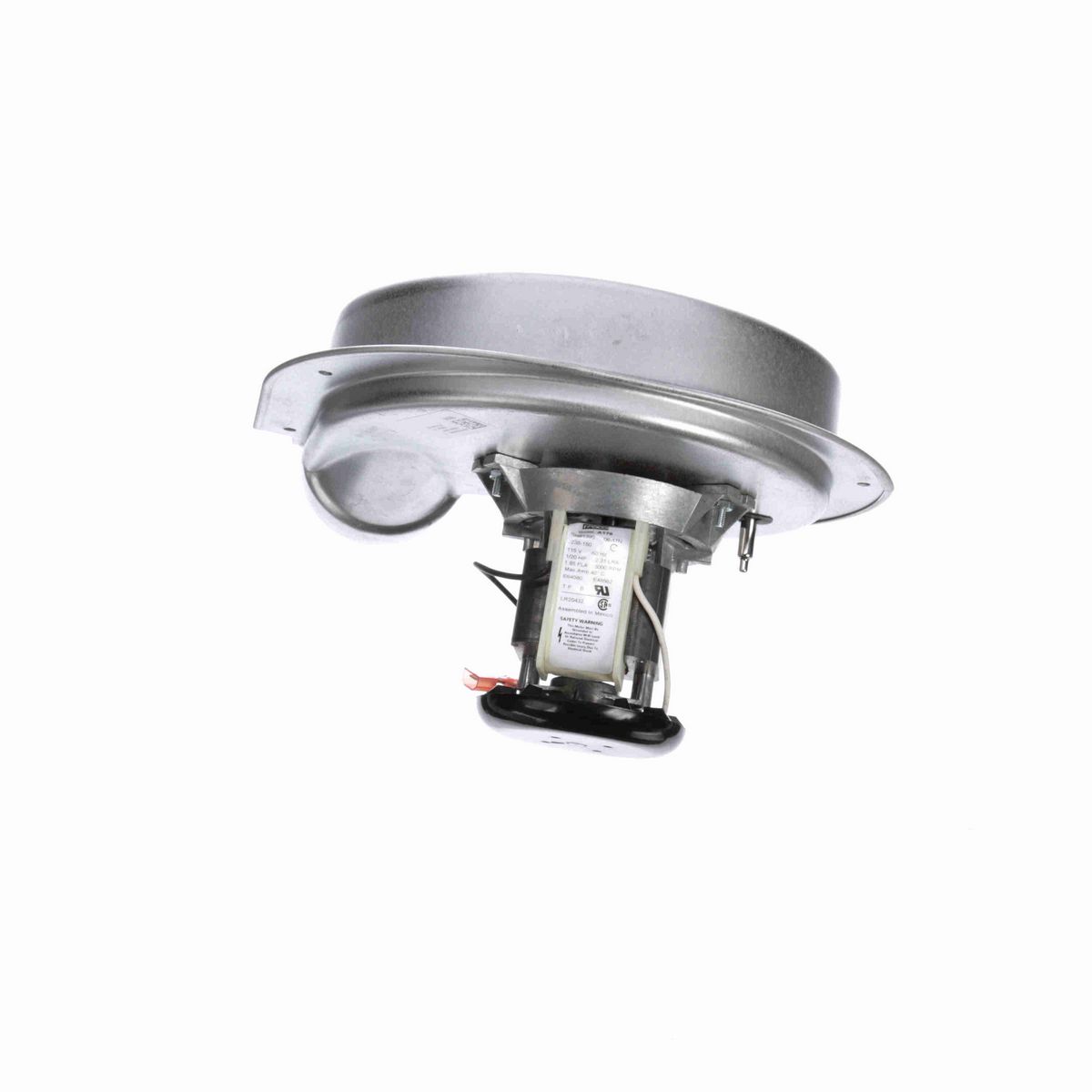 FASCO Round Outlet Shaded Pole OEM Replacement Draft Inducer Blower, 115 Volts, Flange: No - A176