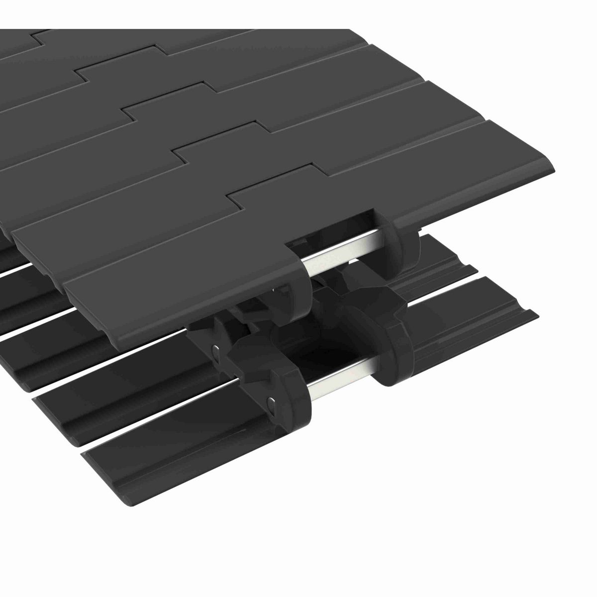 Rexnord 882TAB Side-flexing , Material: Black Cut Resistant, Width: 7.5in, Pitch: 1.5in - 81430772