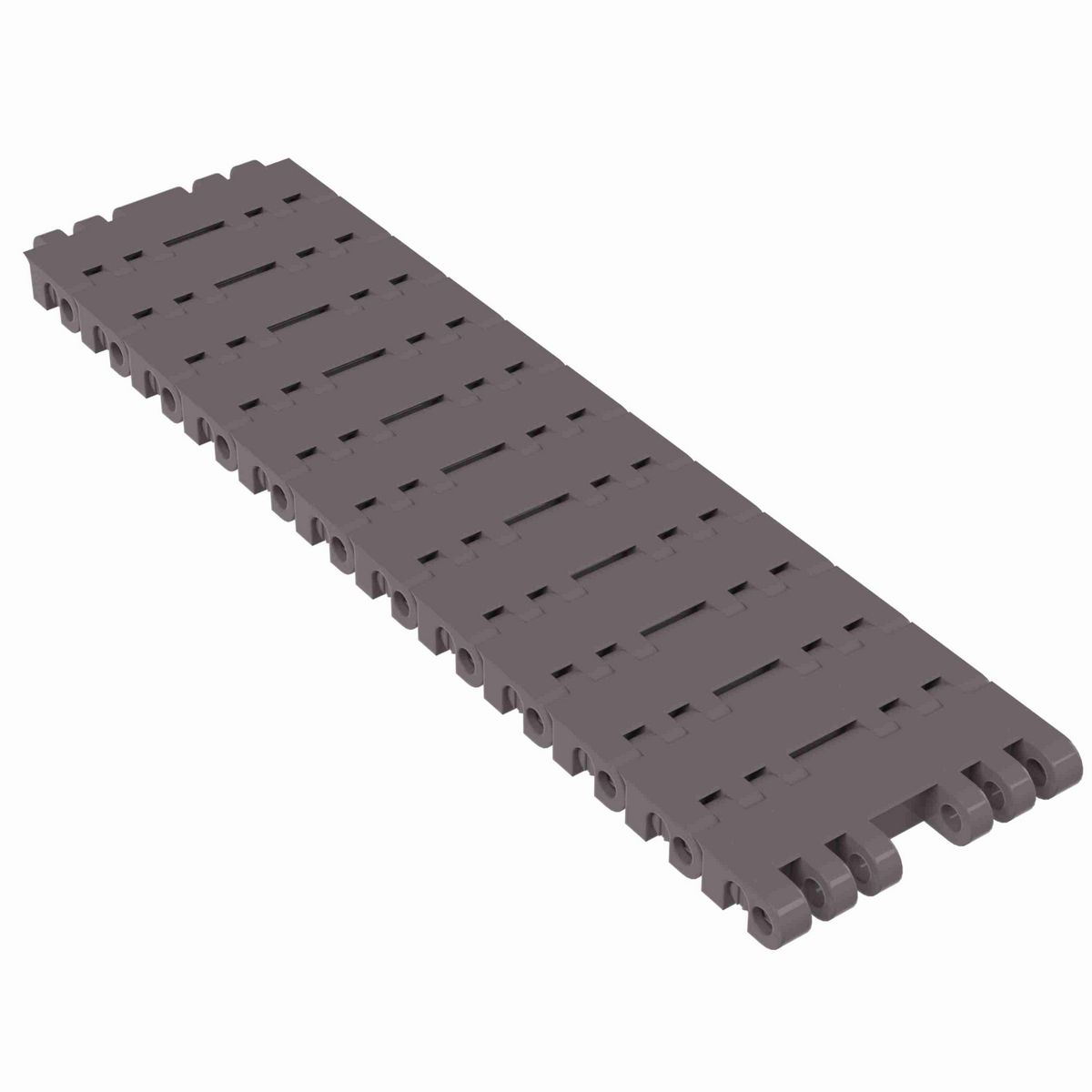 Rexnord 7705 Straight Running Solid Top, Material: Brown High Performance, Width: 3.25in, Pitch: 1in - 81416331