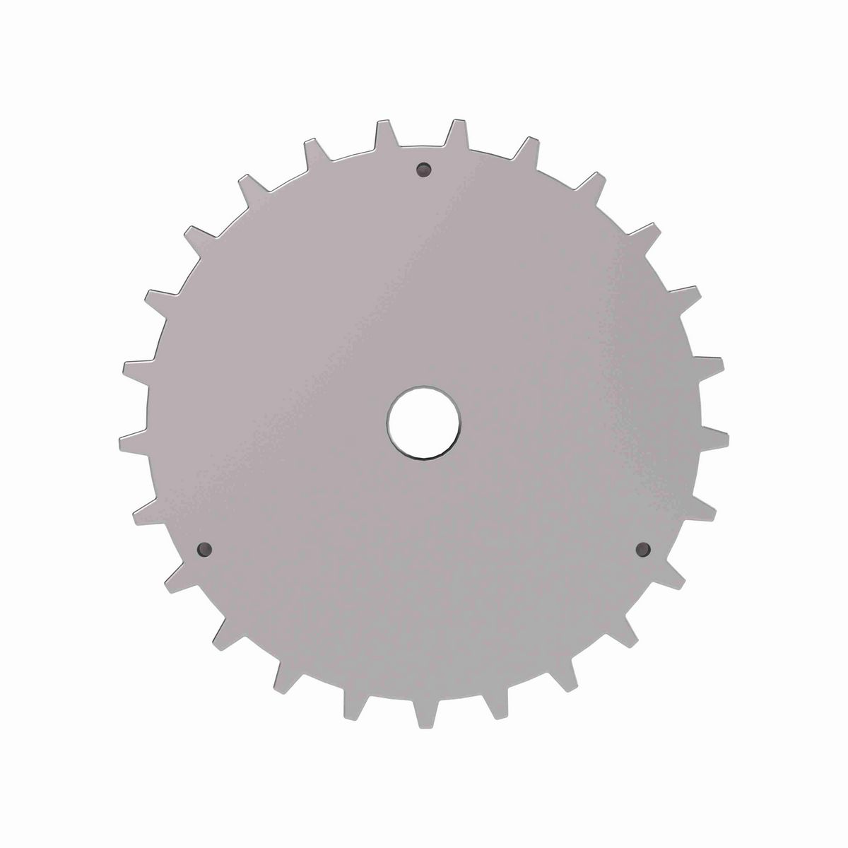 Rexnord 815 Series Solid One Piece Cast Iron Sprocket with 25 Teeth and a 3/4in Round Rough Stock Bore (RSB) - 414-24-23