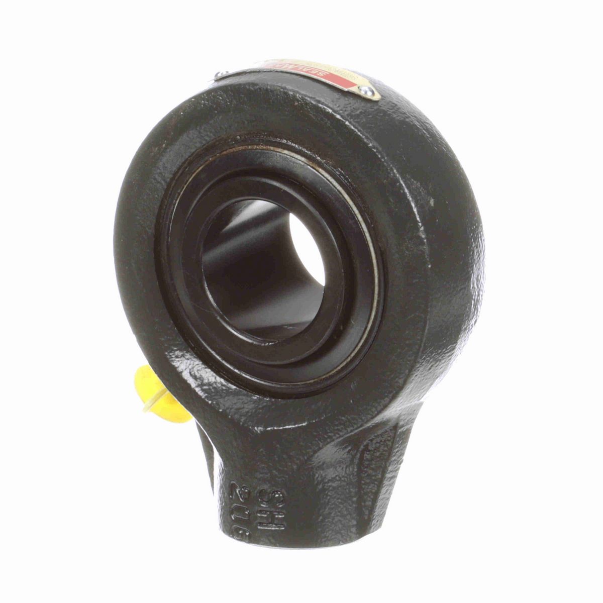 Sealmaster Mounted Cast Iron Hanger Unit Ball Bearing - 52100 Bearing Steel, Black Oxided - Setscrew Lock - SEHB-22