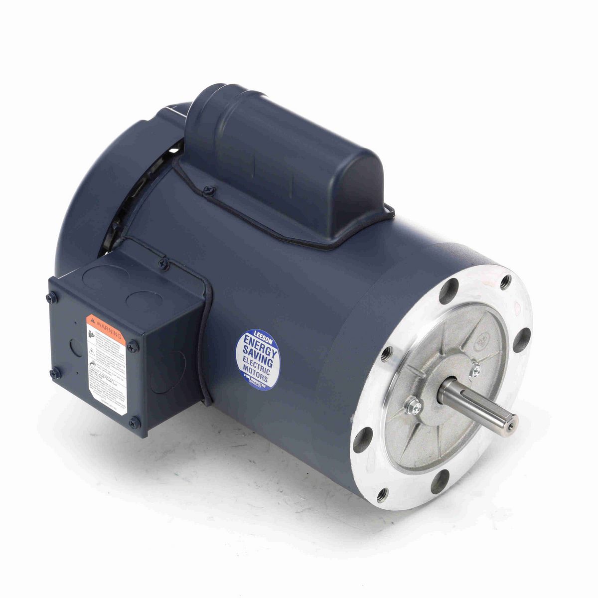 LEESON General Purpose Motor, 1.50 HP, 1 Ph, 60 Hz, 115/230 V, 3600 RPM, 56C Frame, TEFC - 110419.00