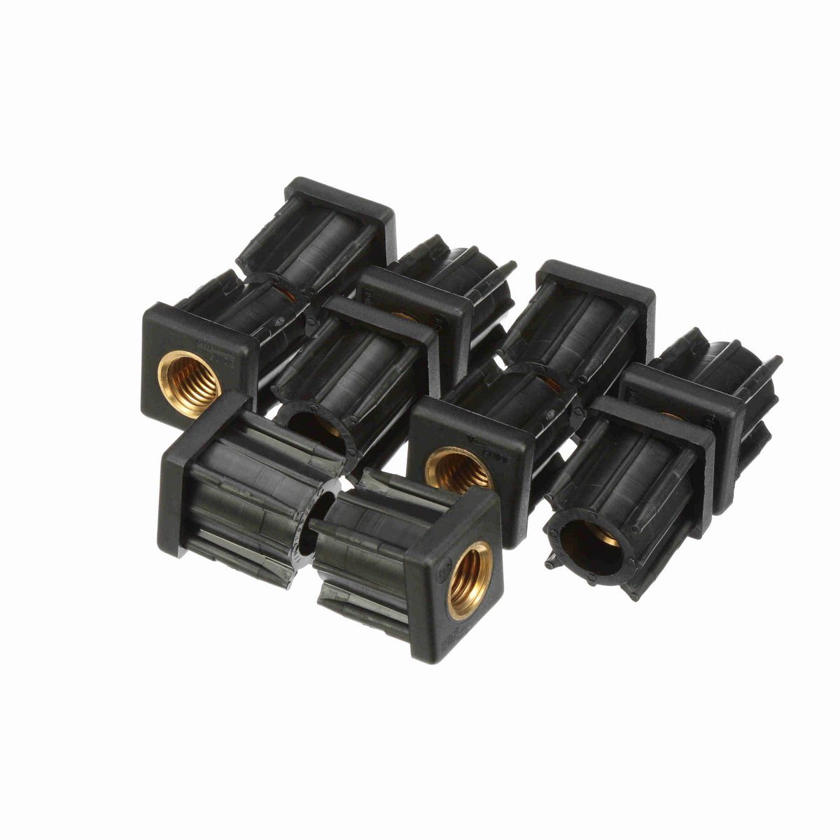 System Plast Tube End (Square); Series: VG-553, Thread: 3/4-10 for a 1-1/2 Sq. Tube - VG-553-B34
