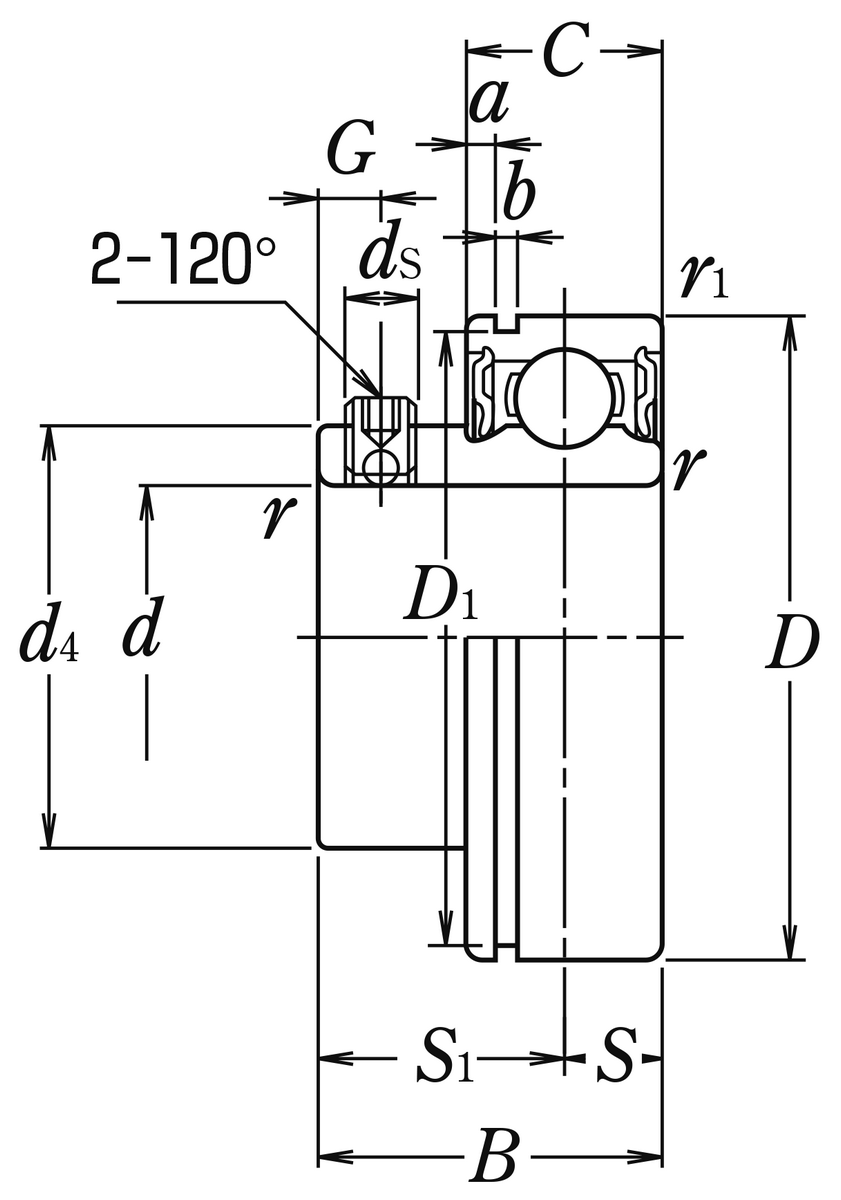 Посадочная втулка NSK AHX3224