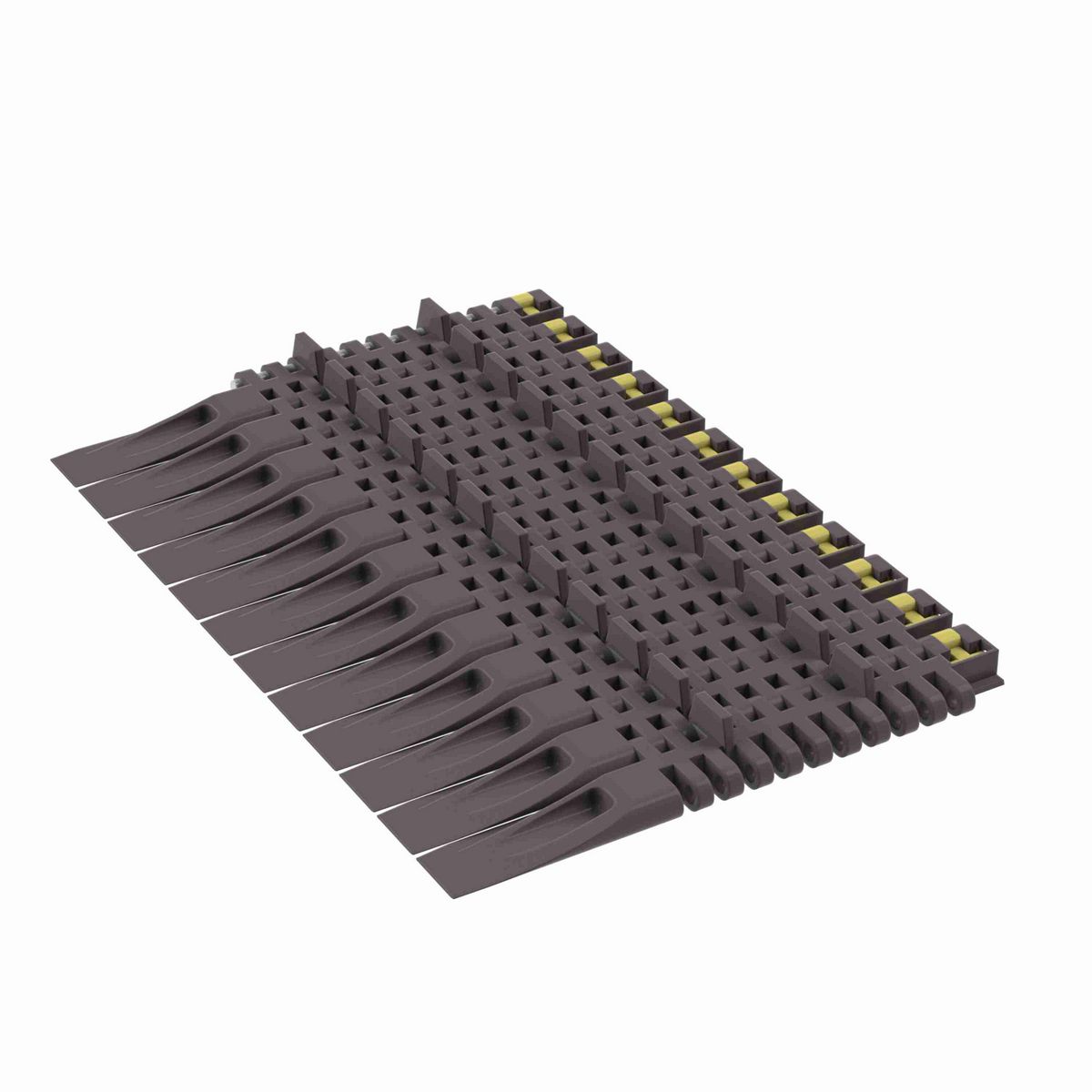 Rexnord 8505DTS Straight Running DTS®, Material: Brown High Performance, Width: 4.5in, Pitch: 0.75in - 81415811