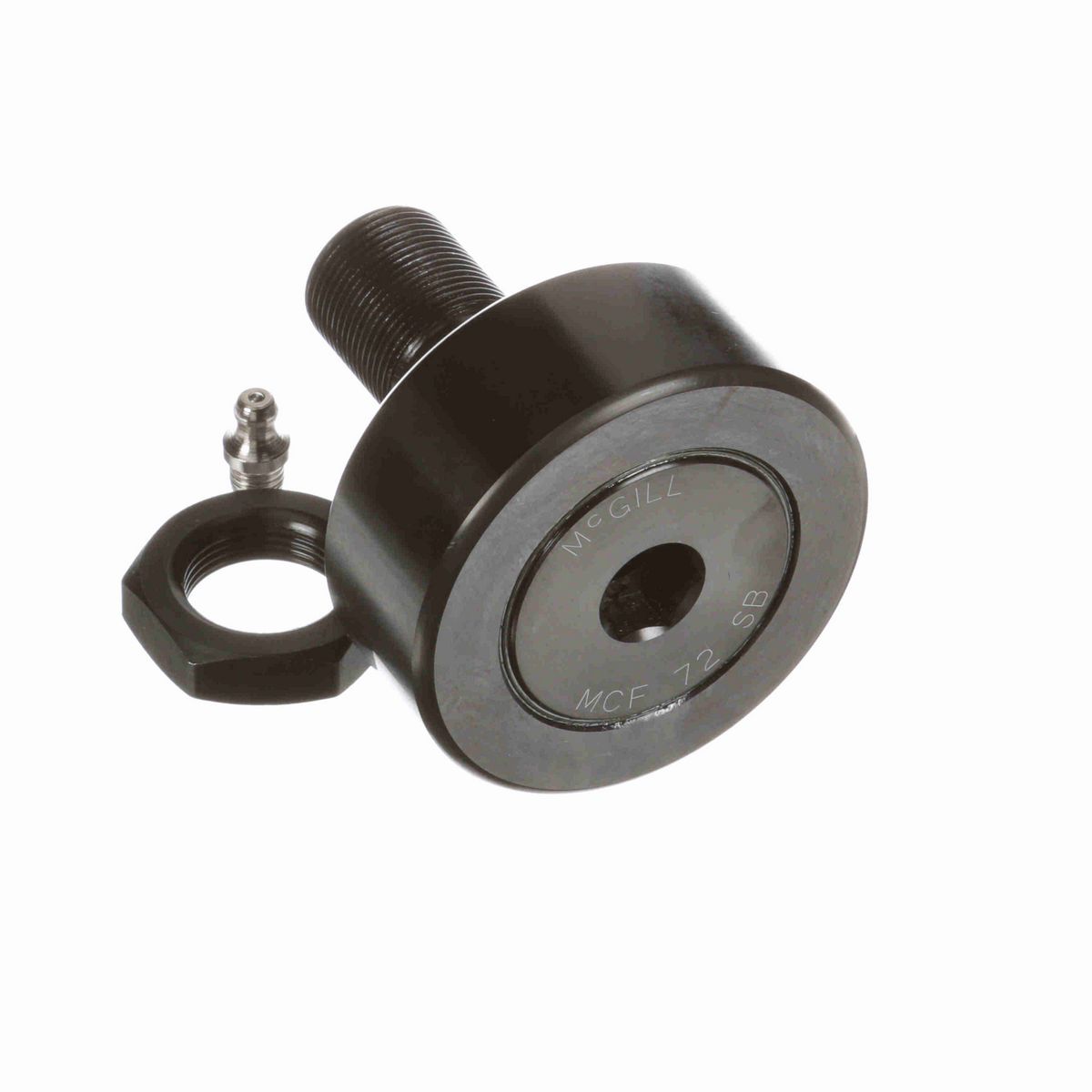 Опорный ролик с цапфой McGill CAMROL MCF 72 SB, бочкообразный, с уплотнением, с шестигранным отверстием, метрический