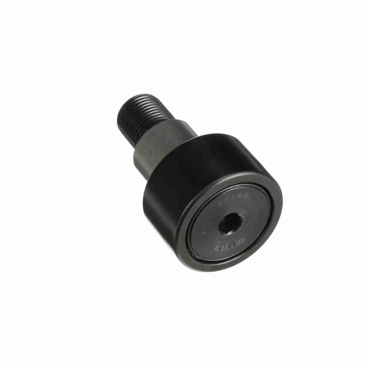 Опорный ролик с цапфой McGill CAMROL CCFE 1 3/4 SB, бочкообразный, с уплотнением, с шестигранным отверстием, дюймовый