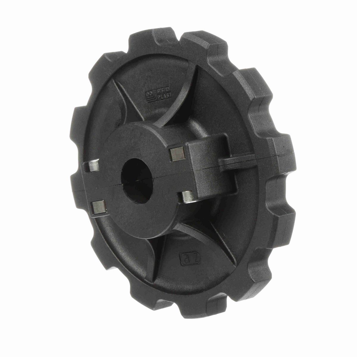 System Plast 880 Series Split Molded Sprocket with 12 Teeth and a 1-1/4in Round Idler Bore - 880-12R1.25-RS