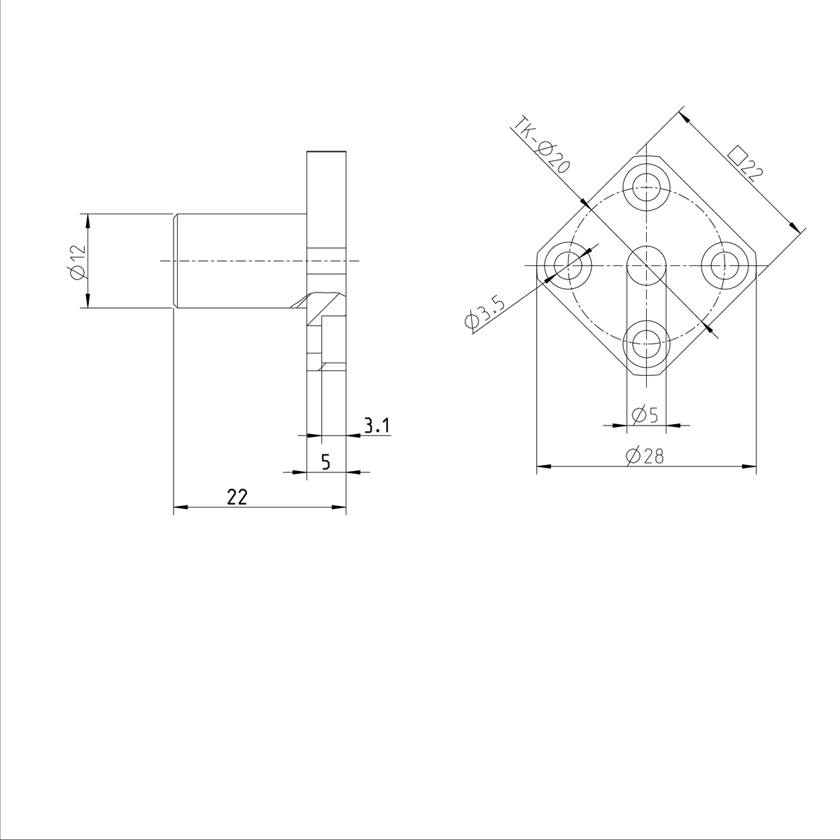 Фланцевая линейная втулка Bosch Rexroth KBMF-5-DD [R074050500]