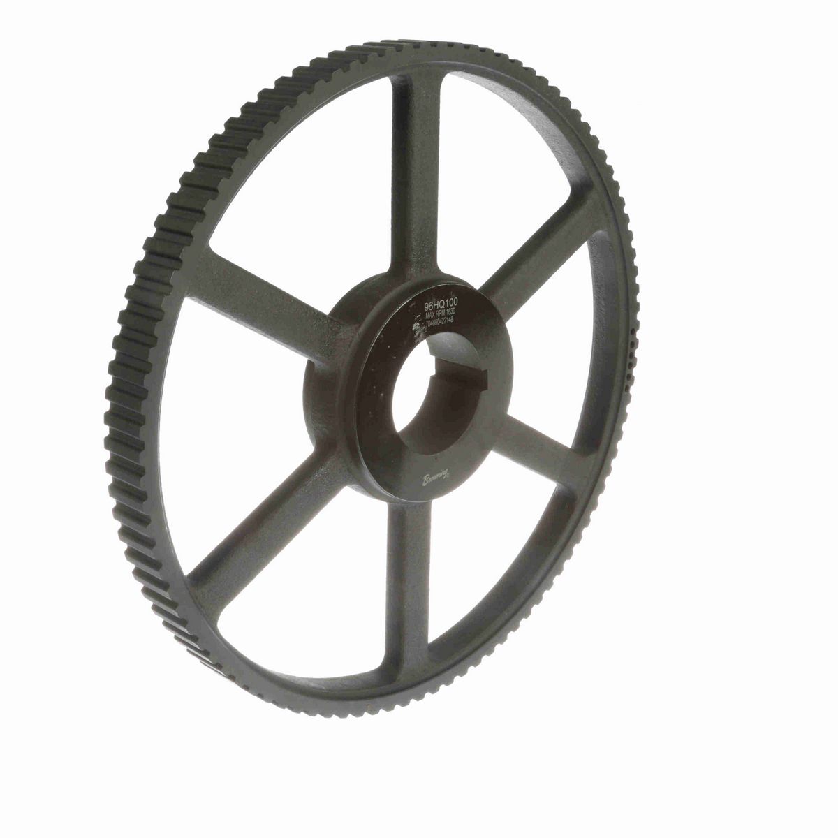 Browning Steel Bushed Bore Gearbelt Pulley - 96HQ100