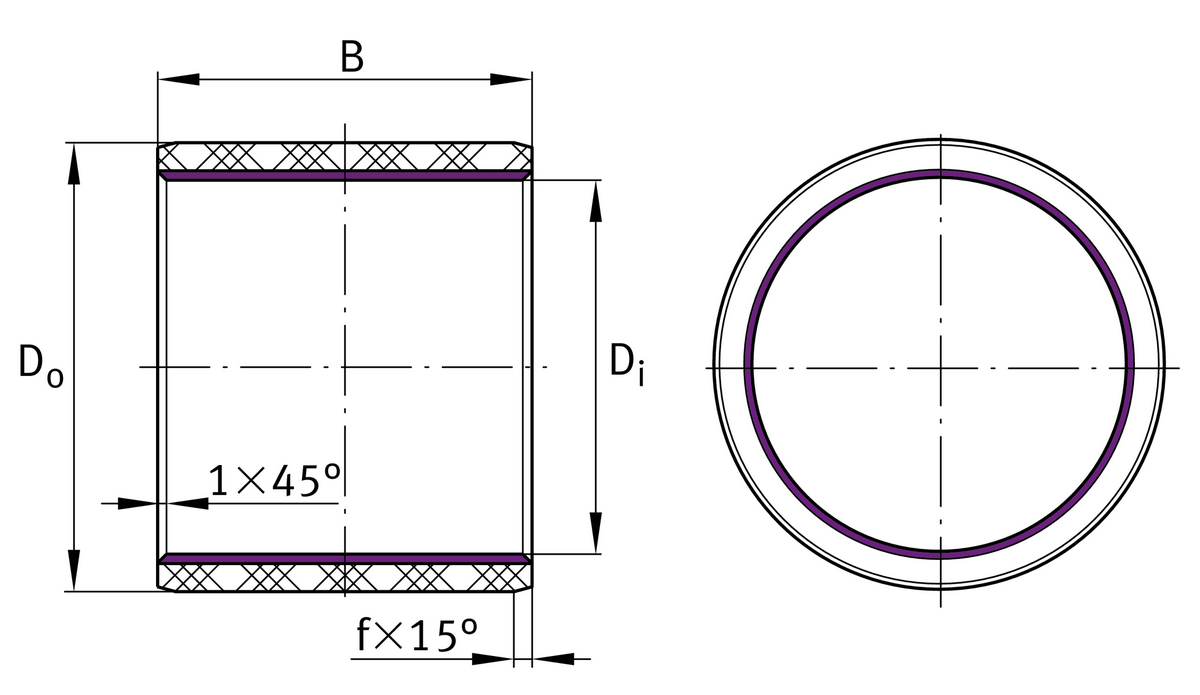 Втулка INA ZWB130145100