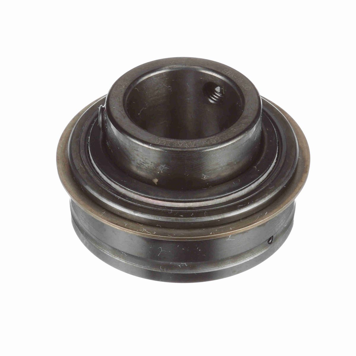 Sealmaster Mounted Insert Only Ball Bearing - 52100 Bearing Steel, Black Oxided - Setscrew Lock - Low Drag - ERX-16 LO