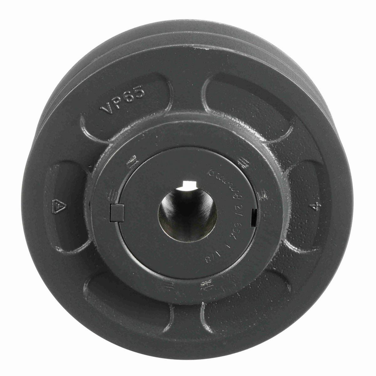 Browning 2 Groove Cast Iron Finish Bore FHP Variable Pitch Sheave - 2VP65X 1 1/8