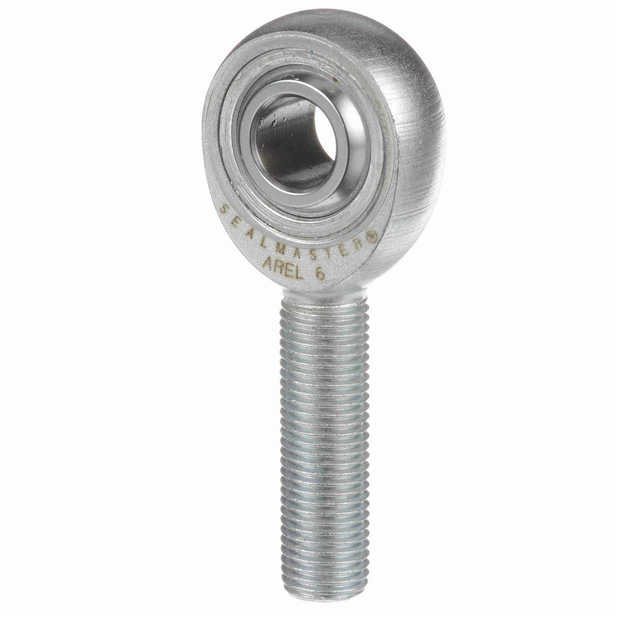 Sealmaster Male Rod End Bearing - Three-Piece Rod End Carbon Steel Race - AREL 6