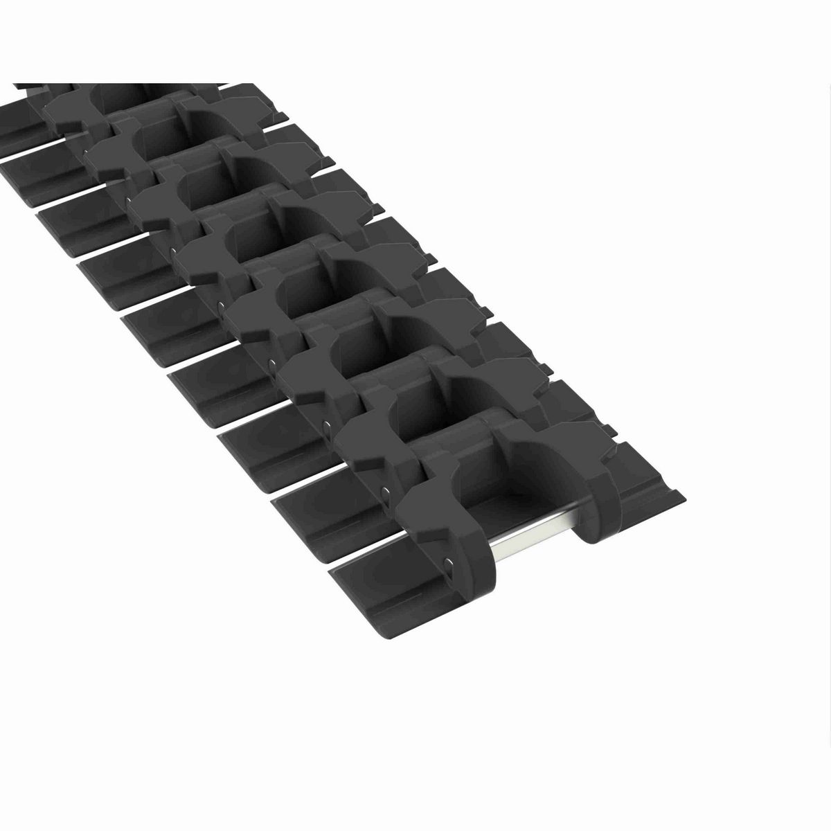 Rexnord 882TAB Side-flexing , Material: Black Cut Resistant, Width: 4.5in, Pitch: 1.5in - 81430771