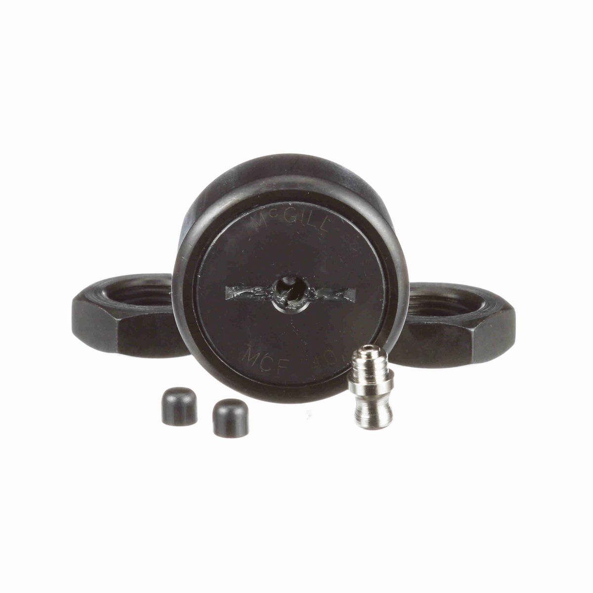 Опорный ролик с цапфой McGill CAMROL MCF 40, бочкообразный, со шлицем под отвёртку, метрический