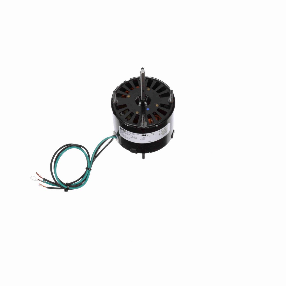 FASCO Ventilation Motor, 1/70 HP, 1 Ph, 60 Hz, 115 V, 3000 RPM, 1 Speed, 3.3" Diameter, OAO - D033