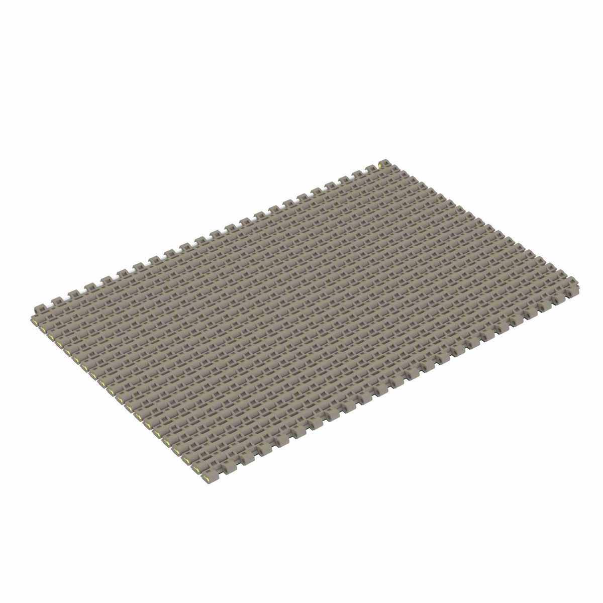 Rexnord 1505 RubberTop® Straight Running RubberTop®, Material: Grey Tough Composite, Width: 18in, Pitch: 15mm - TCF1505-18
