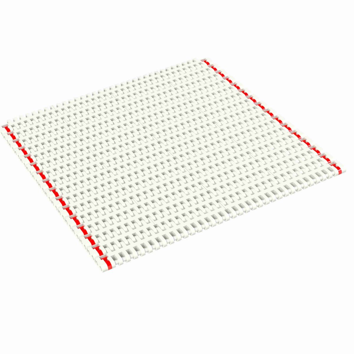 Rexnord 8505 RubberTop® Straight Running RubberTop®, Material: White High Temperature, Width: 24in, Pitch: 0.75in - 10343057