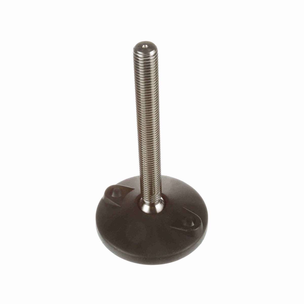 System Plast Fixed Plastic Leveler; Series: VG-511, Base Diameter: 4, Spindle Length: 6.09-in, Thread: 3/4-10 - VG-511-02-S34-L7T