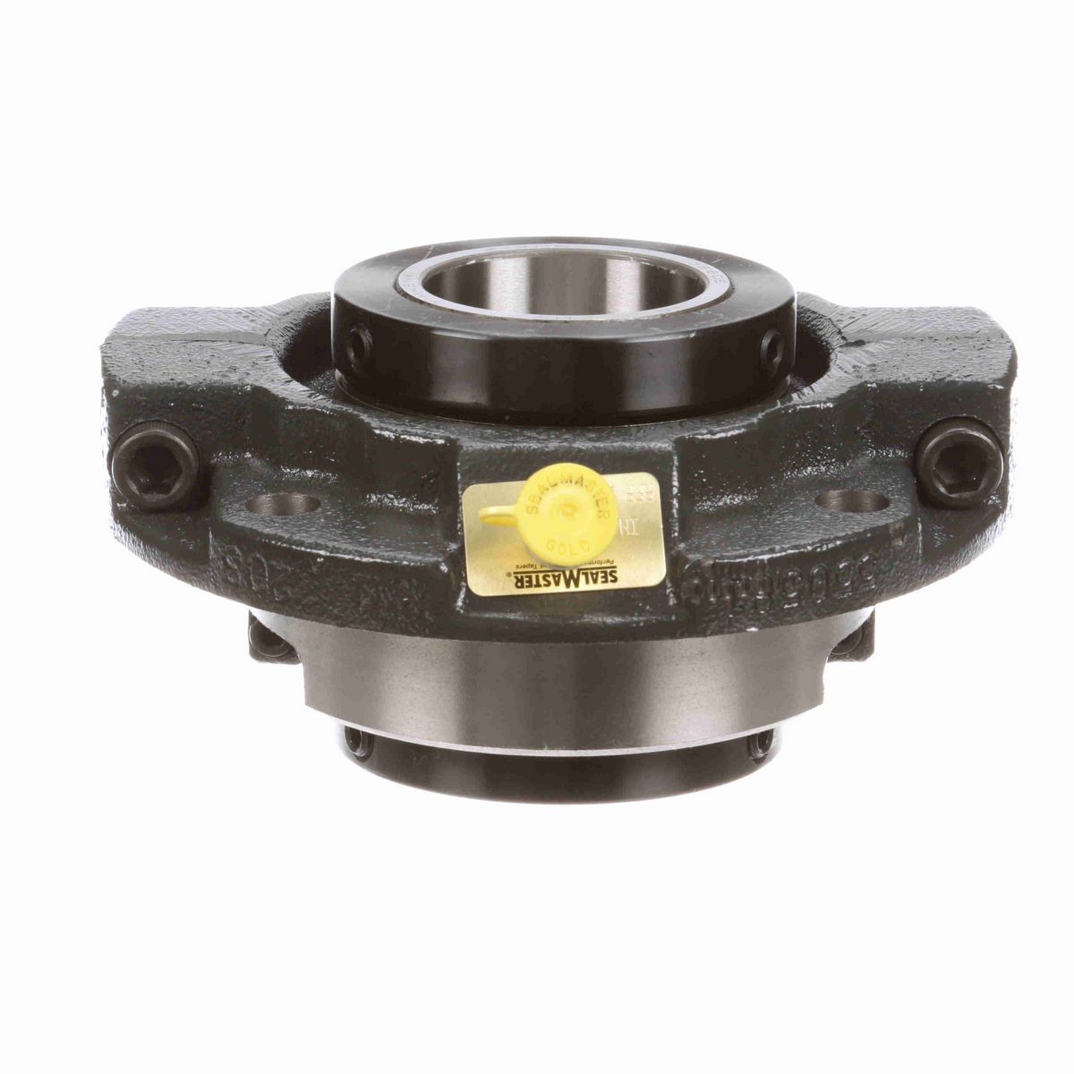 Sealmaster Mounted Cast Iron Piloted Flange Tapered Roller - 52100 Bearing Steel - Double Collar Mount Lock - RFP 203C